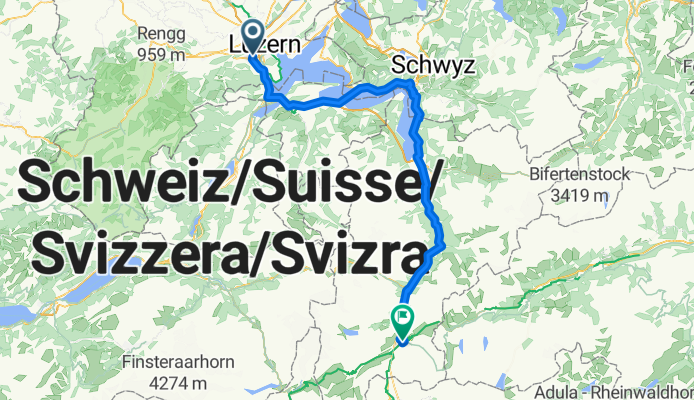 Kriens - Silenen + Silenen - Bellinzona