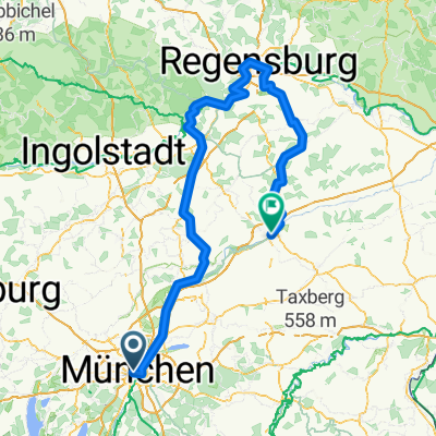 Von München bis Landshut