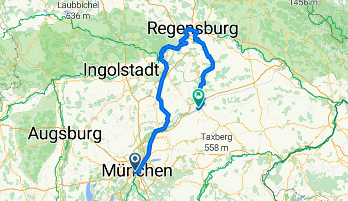 Von München bis Landshut