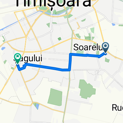 Route in Timisoara