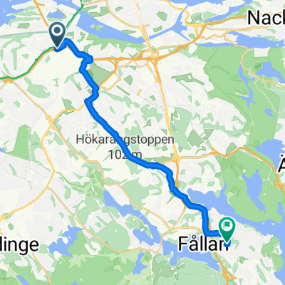 E 4, Hägersten to Tornslingan, Trångsund