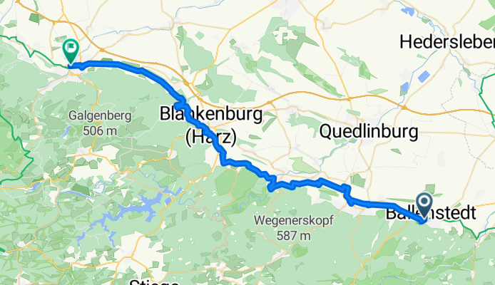 Ballenstedt - Wernigerode