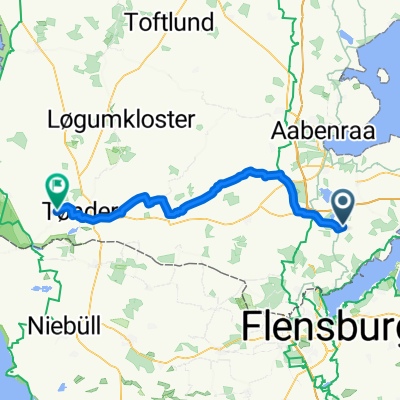 From Åbenrå to Tønder
