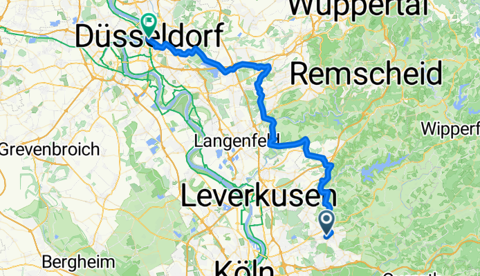 Bergisch Gladbach - Dusseldorf