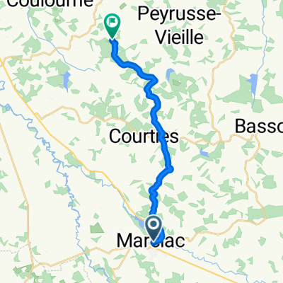 marciac to Impasse de Mèque