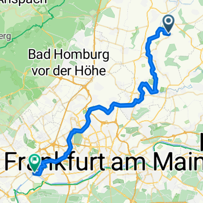 Von Karben bis Frankfurt am Main