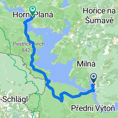 Frymburk do Horní Planá