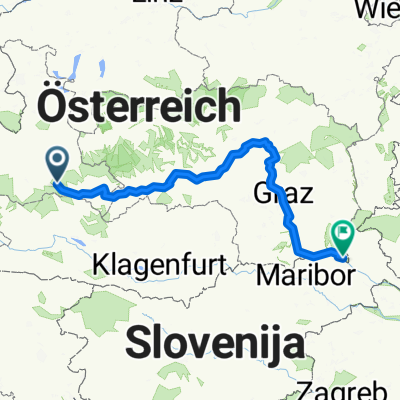 From Muhr to Bad Radkersburg