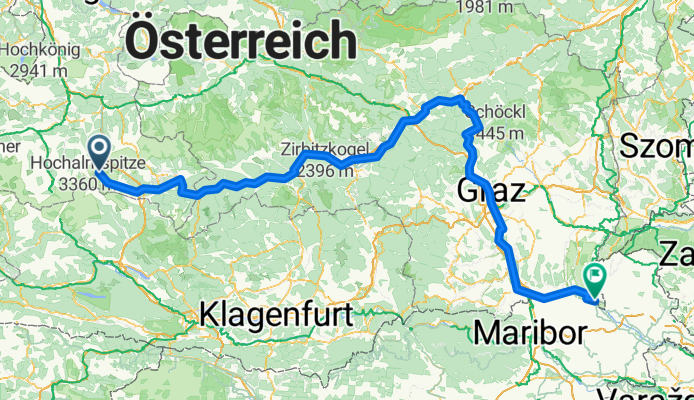 From Muhr to Bad Radkersburg