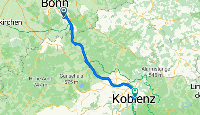 Von Bonn bis Koblenz