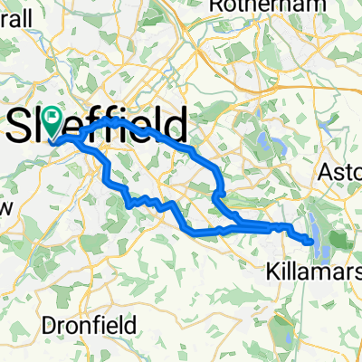 Nile Street 15-17 to Fulwood Road