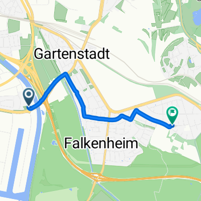 Regenstraße, Nürnberg nach Leerstetter Straße, Nürnberg