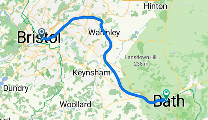 Wine Street nach George Street