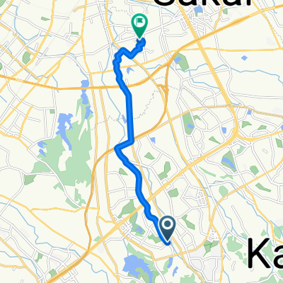 城山台3丁目, 堺市へ八田北町, 堺市