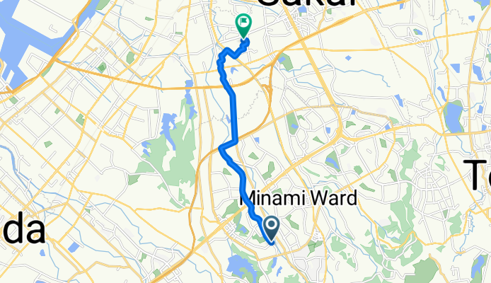 城山台3丁目, 堺市へ八田北町, 堺市