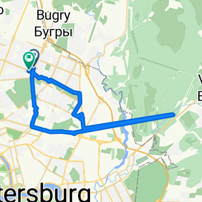 проспект Культуры, Санкт-Петербург до проспект Луначарского, Санкт-Петербург