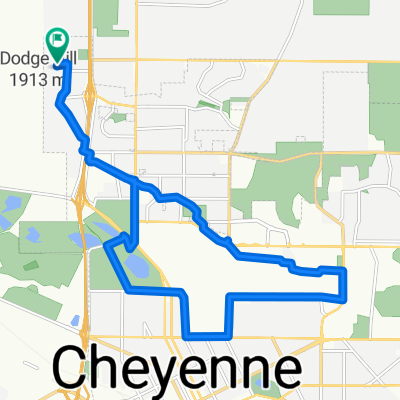 Brittany Dr, Cheyenne to Brittany Dr, Cheyenne