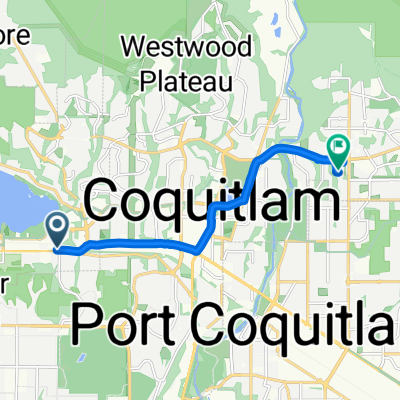 St Johns St, Port Moody to Hollybrook St, Coquitlam