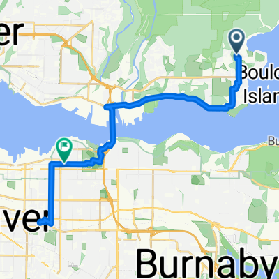 Cliffwood Rd, North Vancouver to Pandora St, Vancouver