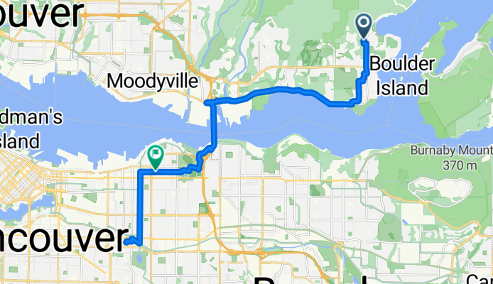 Cliffwood Rd, North Vancouver to Pandora St, Vancouver