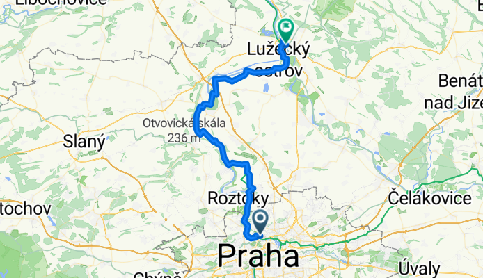 Praga - Melnik a Moldva menten