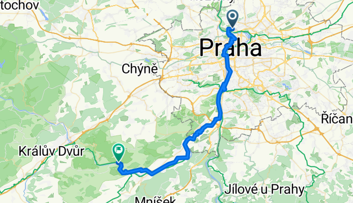 Prague to Karlstejn castle vegso