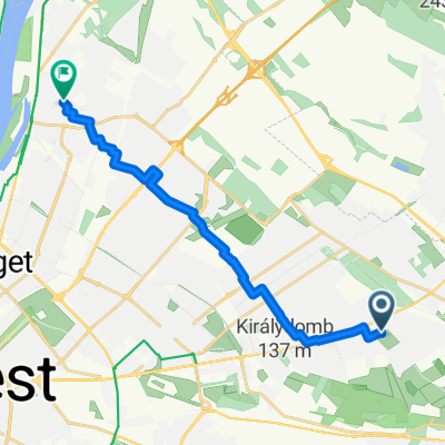 Hunyadvár utca 41d - Csokonai utca
