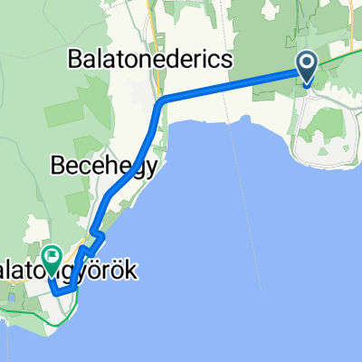 Szigliget nach Zsölleháti utca 3/a