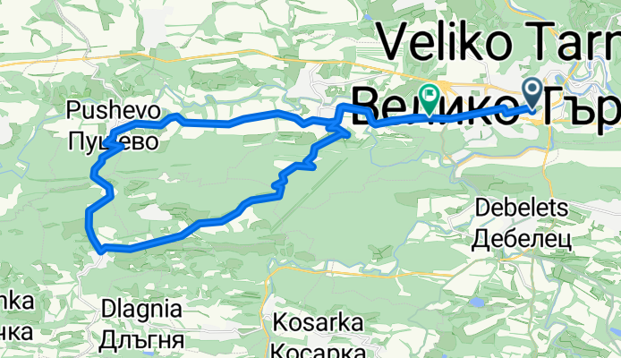 улица „Козлодуй“ to булевард „Никола Габровски“