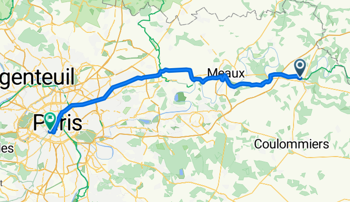 La Ferté-sous-Jouarre - Paris