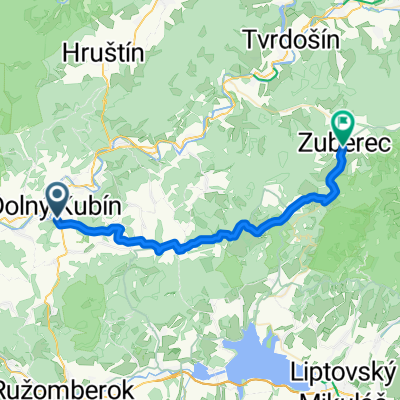 D.Kubín- Malatiná- V.Borové- Huty- Zuberec