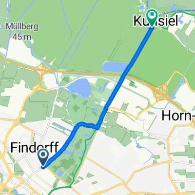 Buddestraße, Bremen to Oberblockland, Bremen