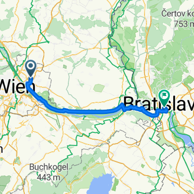 From Vienna to Bratislava