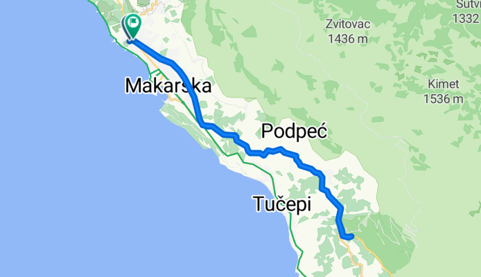 Makarska - Biokovo's entrance