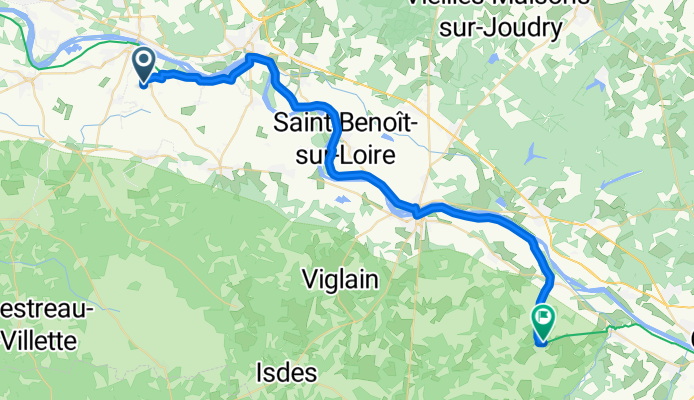 Rue de la Pataudière, Jargeau to Route de Gien, Saint-Florent