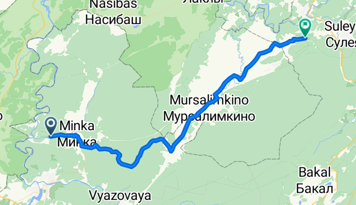 Усть-Катав - Сулея