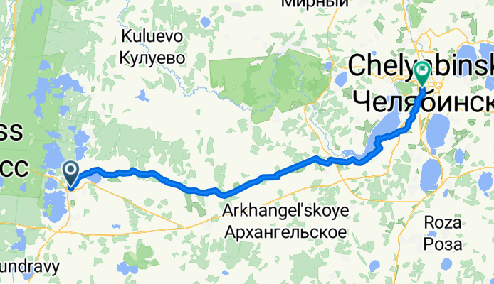 Чебаркуль - Челябинск
