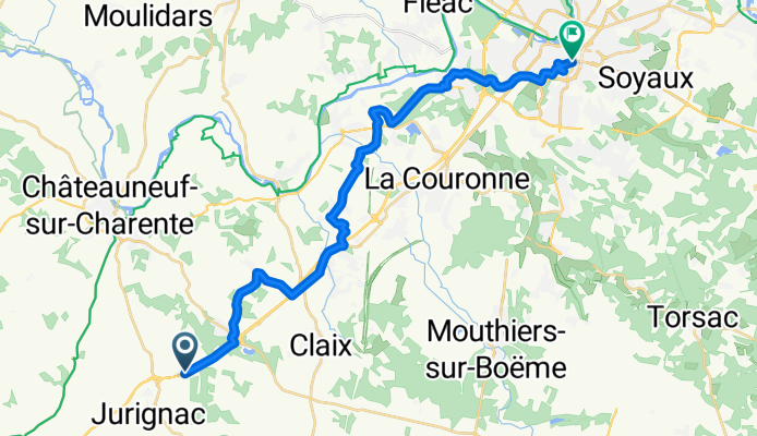 Châteauneuf-sur-Charente - Angoulême