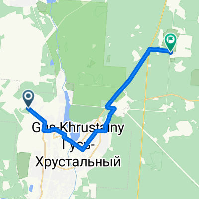 маршрут из улица Транспортная