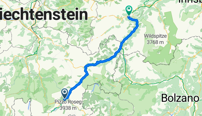 Von Sankt Moritz bis Landeck