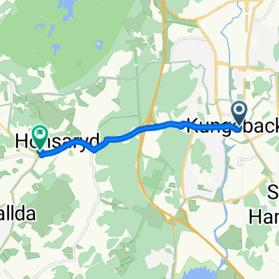 Kungsbacka-Göteborg Abkürzung