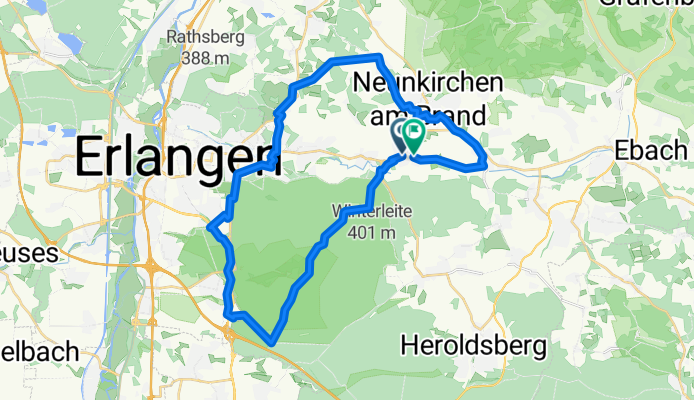 Route zu Dormitz