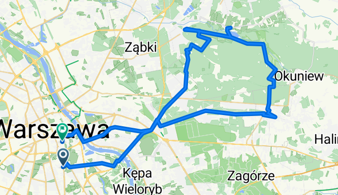 Puławska, Warszawa do Mokotowska, Warszawa