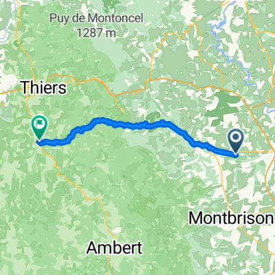 Boën-sur-Lignon - Courpière