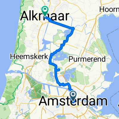 From Amsterdam to Alkmaar