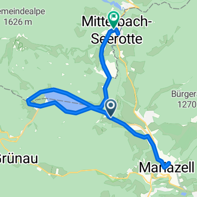 Von Maria Zell rund um den Erlaufsee nach Mitterbach Seegrotte