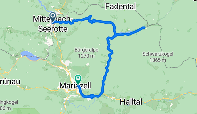 Von Mitterbach zur Wuchtelwirtin und zurück nach Maria Zell