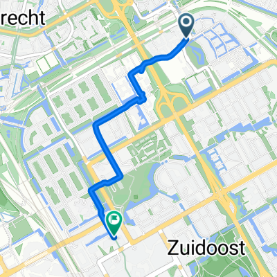 Willem Dudokhof, Diemen a Bijlmerplein, Amsterdã