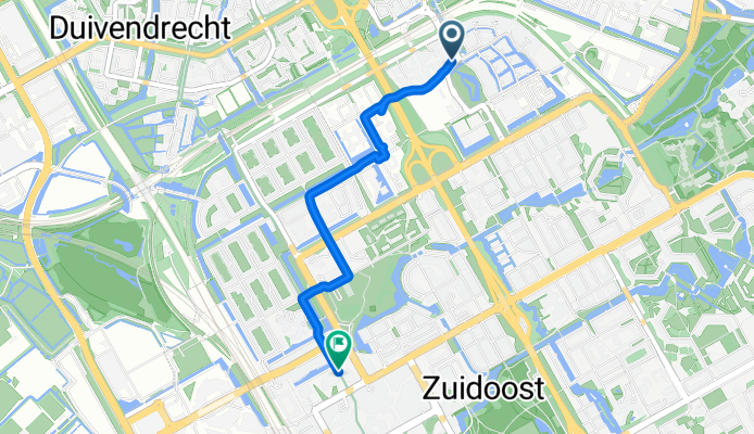 Willem Dudokhof, Diemen a Bijlmerplein, Amsterdã
