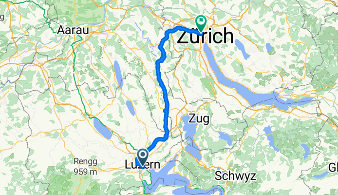 Lucerne - Zürich (Kreis 5) / Gewerbeschule